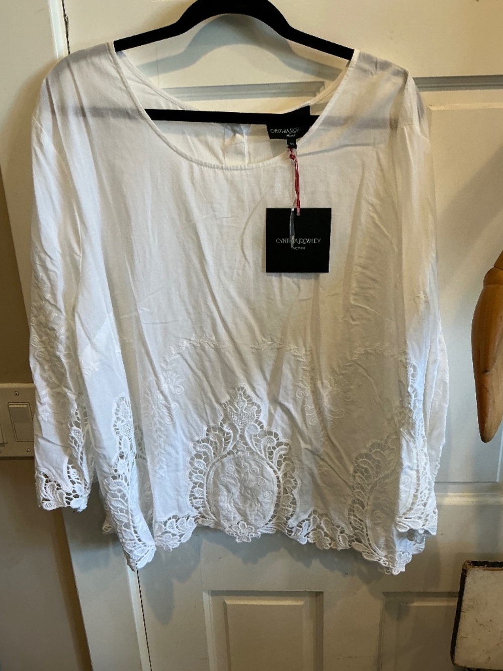 Cynthia Rowley beautiful lace top! Brand new with tags!  Plus size 3X